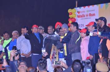 Heartwise-Walk-O-Run Historical Events in kota rajasthan वॉक ओं रन : सेहत के महाकुंभ में कदमो की आहुति,ऐतिहासिक आयोजन के साक्षी बने शहरवासी