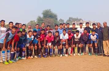 training camp in udaipur खिलाड़ी सीख रहे खेल की बारीकी के गुर