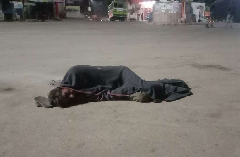 rawatbhata, kota सर्द रातों में ठिठुरते खानाबदोश