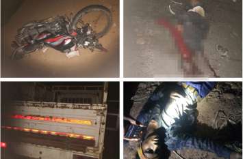 Road accident: Bike rider young man death in pickup collision बनारस सब्जी मंडी से लौट रही पिकअप ने बाइक सवार 2 युवकों को उड़ाया, 1 की दर्दनाक मौत, दूसरे की हालत नाजुक