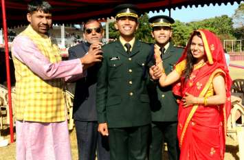 Jagdish became lieutenant in the army बड़े भाई की तरह जगदीश भी बने सेना में लेफ्टिनेंट