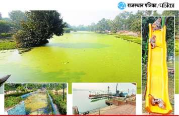 Beauty felt the recklessness of carelessness खूबसूरती को लगा लापरवाही का ग्रहण, उजड़ रहे सब्जबाग