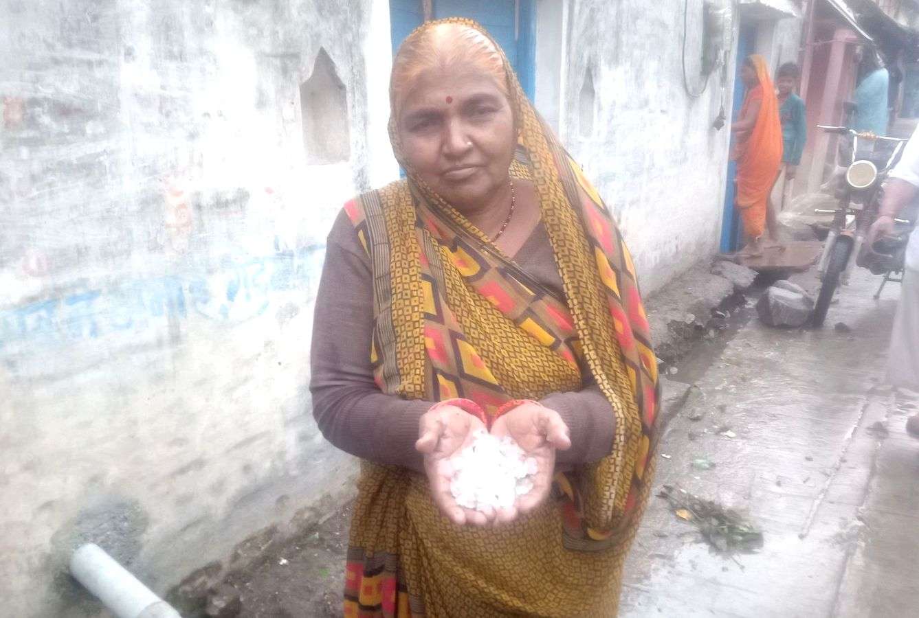 सीजन का पहला मावठा गिरा, ओलावृष्टि के बाद अब बढ़ेगी ठिठुरन