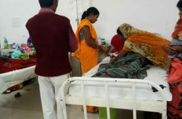 Singrauli district hospital management is not paying attention नर्स के भरोसे प्रसूताओं का उपचार, रात के समय गायनी वार्ड में नहीं रहते डॉक्टर