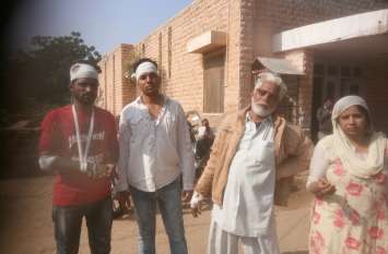 Fatal attack in plot dispute, seven injured भूखंड विवाद में प्राणघातक हमला, सात घायल