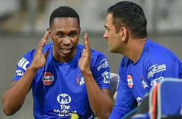 Dwayne Bravo says Dhoni Must be play in T20 World cup 2020 ड्वेन ब्रावो का बड़ा बयान, धोनी जरूर खेलेंगे टी20 वर्ल्ड कप