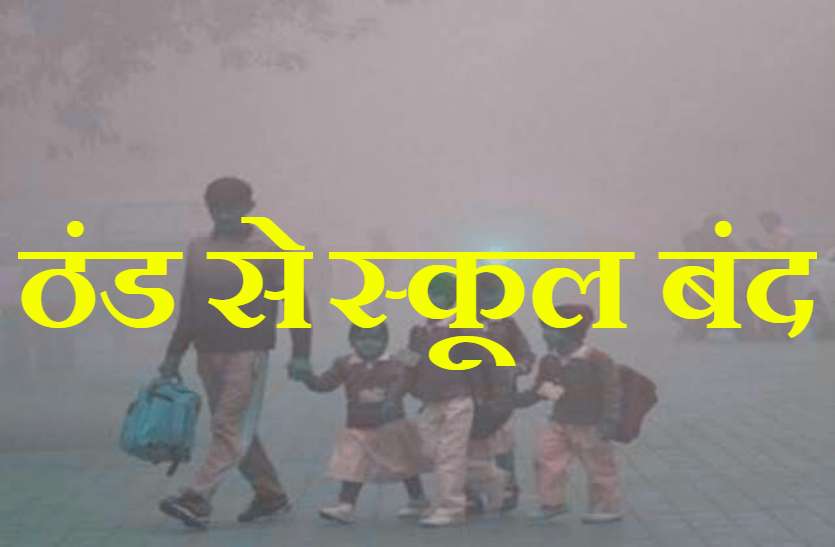 School Closed सर्दी का सितम जारी, स्कूलों की छुट्टियां भी बढ़ाई गईं