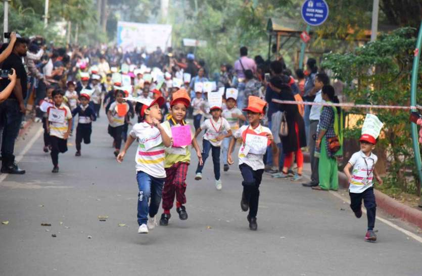 marathon file pic अब जेएलएन रोड पर नहीं होगी मैराथन !