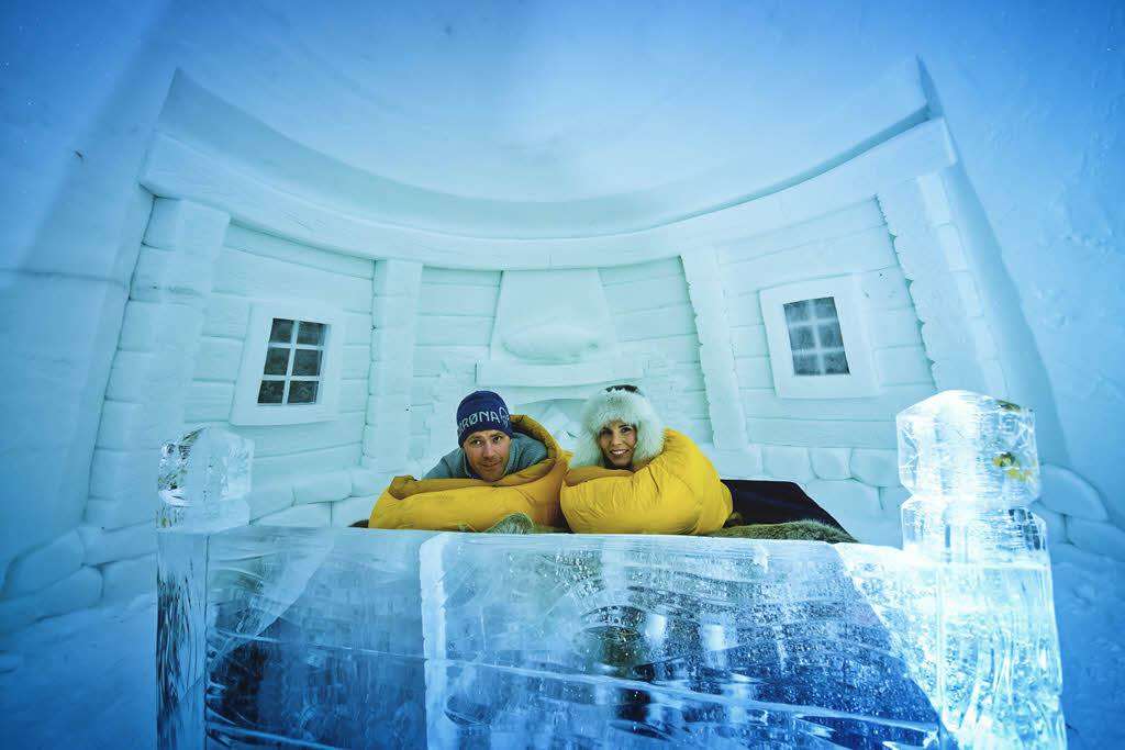 The Ice Hotel Opens For Winter Session द न य क इकल त ऐस ह टल ज 5 मह न ब द नद म ह ज त ह तब द ल Patrika News