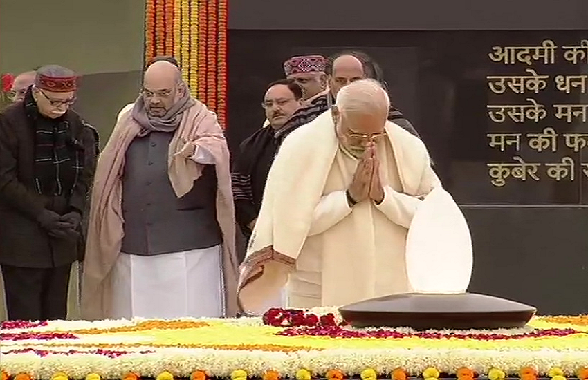 Delhi: PM Narendra Modi Pay Tribute To Former PM Atal Bihari Vajpayee ...