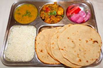 Pilot project.: Farmers, laborers will get food in Haryana अब दस रुपए में चार रोटी, चावल, दाल और सीजनल सब्जी