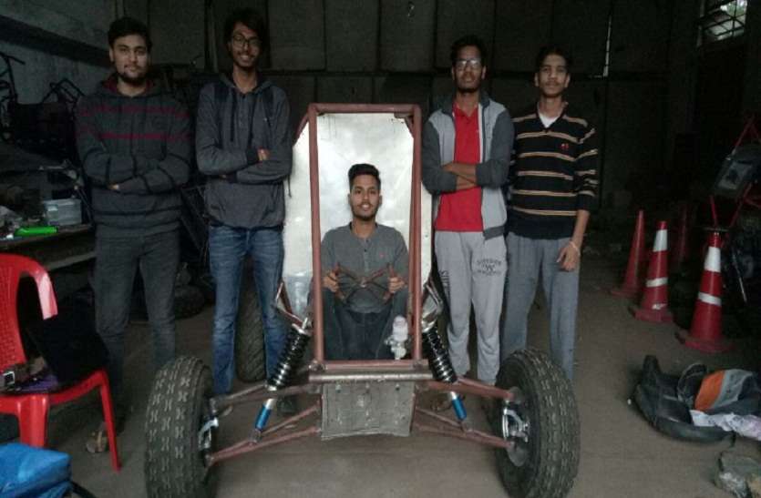 ई-बाहा कॉम्पीटिशन में दौड़ेगी मैनिट स्टूडेंट्स की बनाई रेसिंग कार ई-बाहा कॉम्पीटिशन में दौड़ेगी मैनिट स्टूडेंट्स की बनाई रेसिंग कार
