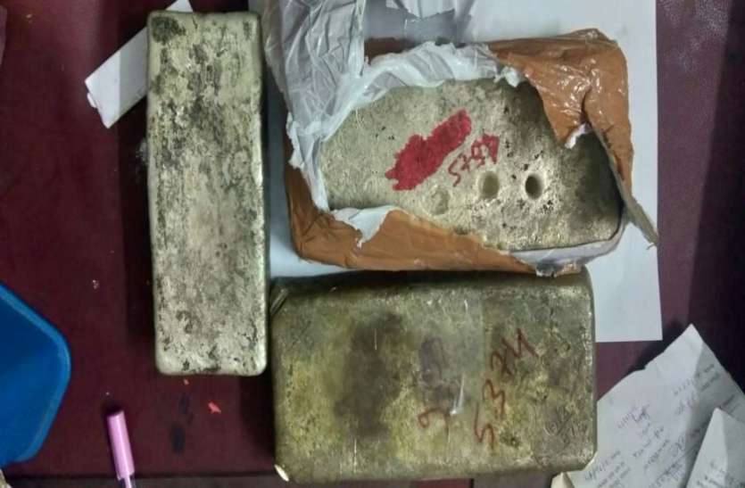 crime 23 किलो 400 ग्राम चांदी, 348 ग्राम सोने की डिलेवरी देने मुंबई जा रहे युवकों को पुलिस ने दबोचा
