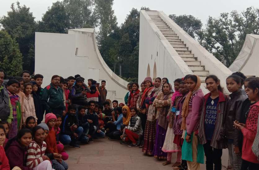 Calculation process learned at Ujjain observatory उज्जैन की वेधशाला में सीखी समय की गणना प्रक्रिया