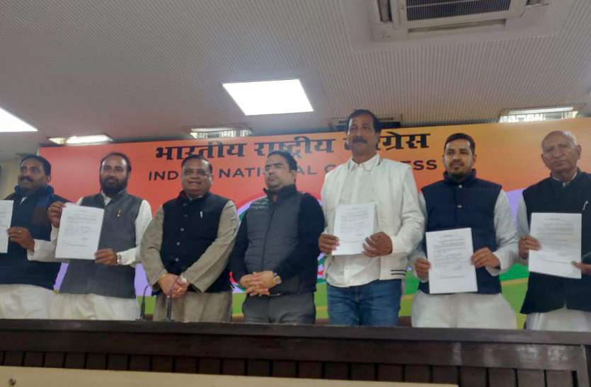 jaipur बसपा से कांग्रेस में आए छह विधायकों ने की सोनिया से मुलाकात, औपचारिक सदस्यता की ग्रहण