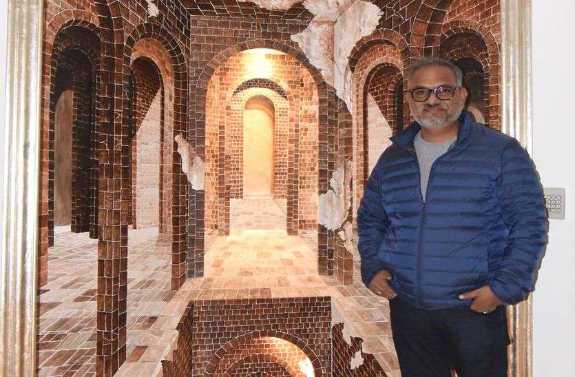 पेंटिंग ऐसी कि दीवार में दिखे दरवाजा , पास जाएं तो दिखे दीवार ही है पेंटिंग ऐसी कि दीवार में दिखे दरवाजा, पास जाएं तो दिखे दीवार ही है