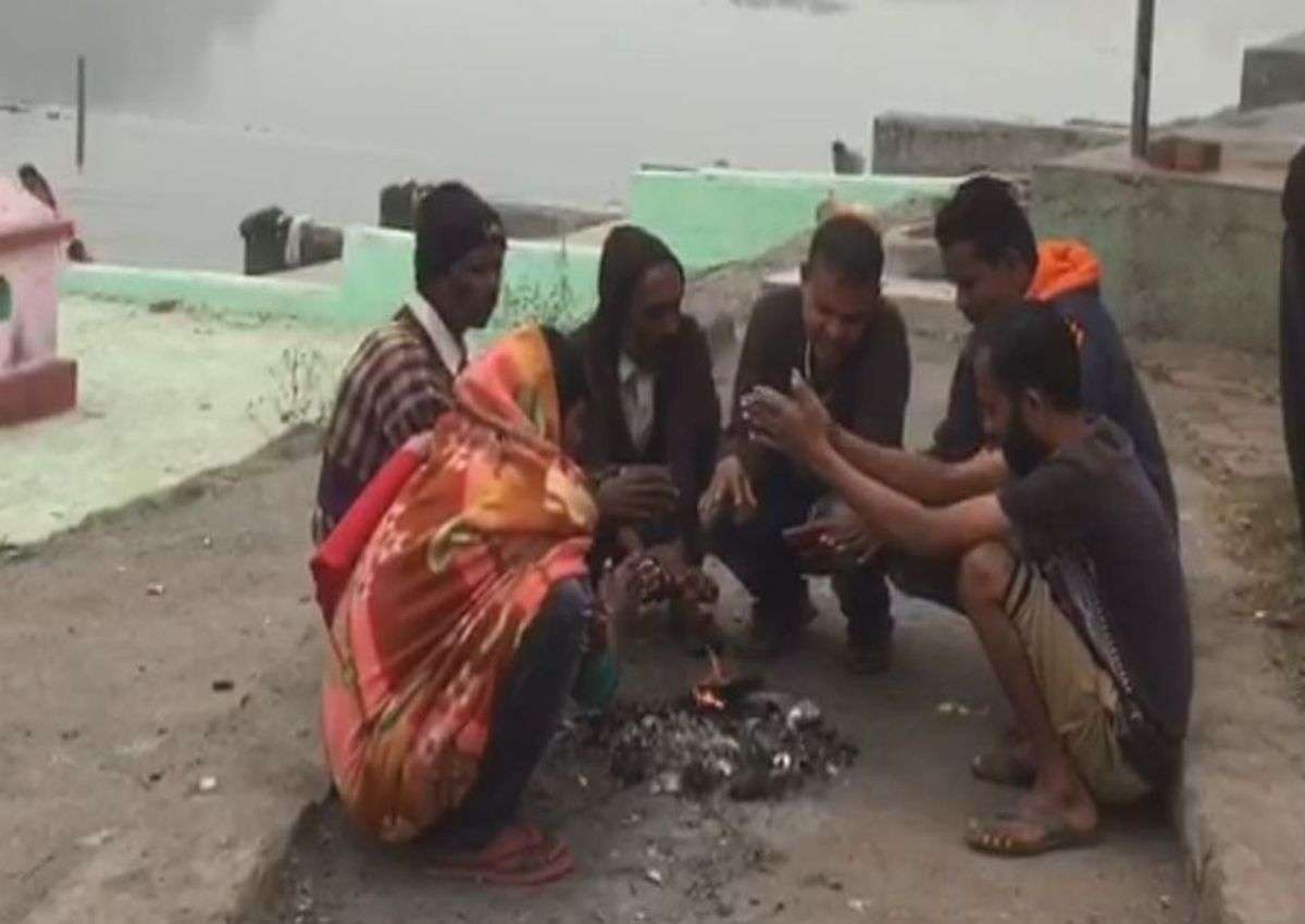 Cold Weather: दानह में कड़ाके की सर्दी, छूटी धूजणी