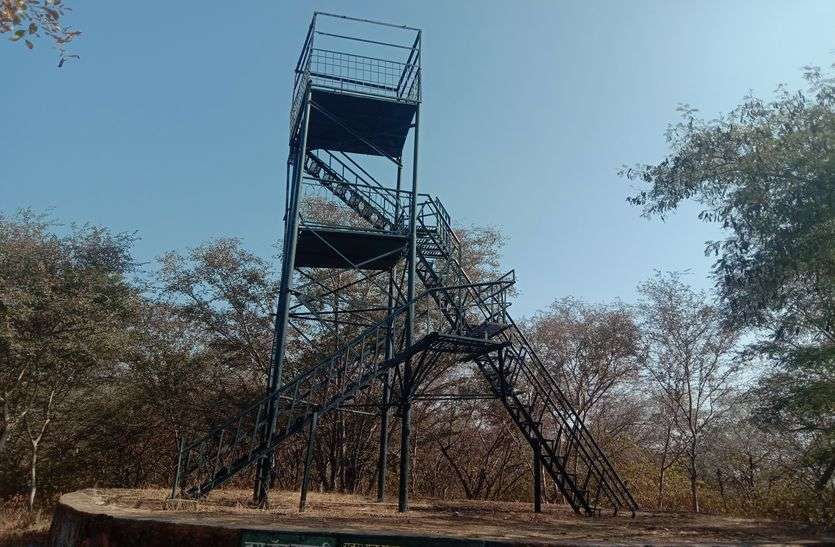 Nuclear power point watch tower अब आसान होगी पर्यटकों की वॉच टावर तक पहुंच