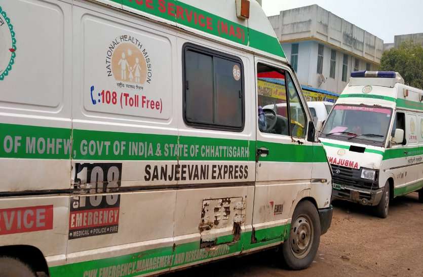 Company changed but not yet reached new vehicles, claims of emergency medical services on the basis of 'sick' vehicles ... कंपनी बदली लेकिन अब तक नहीं पहुंची नई गाडिय़ां, 'बीमारू' गाडिय़ों के भरोसे आपात चिकित्सा सेवा का दावा ...