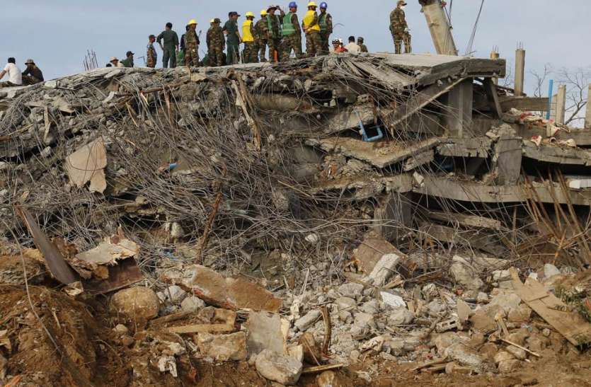 Cambodia building collapse कंबोडिया: इमारत गिरने से 36 लोगों की मौत, सरकार ने पीड़ितों के लिए मुआवजे का किया ऐलान