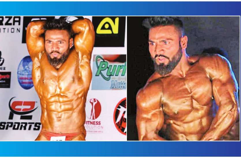 rafiq khan ग्वालियर का मस्ल मेनिया, देश में जीत चुका है कई पुरस्कार
