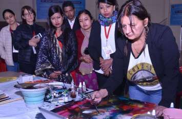 Water Color Festival in Kota देशी विदेशी कला से बिखरे विविधता के रंग ...देखिए तस्वीरें