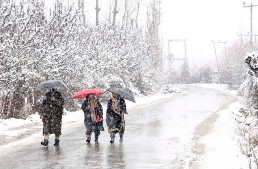 Weather Update Rainfall Alert In 10 State Two Died In Himachal - Weather Update 10 राज्यों में बारिश के साथ ठंड का अलर्ट, हिमाचल में दो की मौत | Patrika News