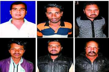 6 accused arrested for assault, 5 sent to jail हमला करने पहुंचे 6 आरोपी को पुलिस ने किया गिरफ्तार, 5 गए जेल, एक को बेल