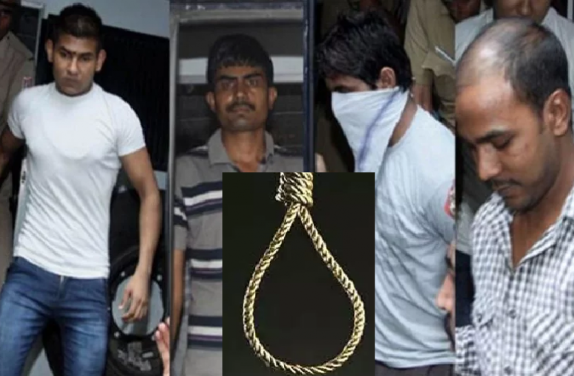 measurement of the throat of the nirbhaya 4 convicts was made this situation became thin जब निर्भया के चारों दोषियों के गले का लिया नाप तो ऐसे हो गई थी हालत पतली, फूट-फूटकर लगे थे रोने