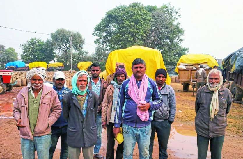Dhan kharidi kendra: Aber paddy purchase center farmer attack in satna अबेर धान खरीदी केंद्र में किसानों से मारपीट, 500 रुपए कमीशन और 10 रुपए बोरा ले रहे तौलाई