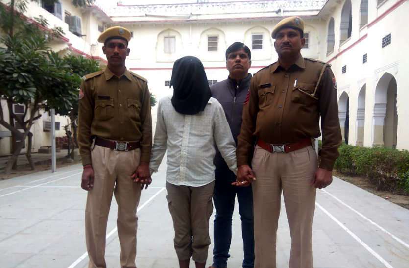 a4.jpg एएसपी की सास की हत्या और लूट का मुख्य आरोपी गिरफ्तार, डेढ़ साल पहले मानसरोवर में की थी वारदात