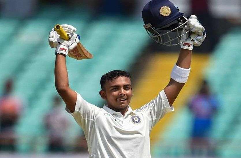 Prithvi Shaw न्यूजीलैंड दौरे के लिए टेस्ट टीम के चयन से पहले पृथ्वी शॉ हुए फिट, अभ्यास सत्र का किया ट्वीट