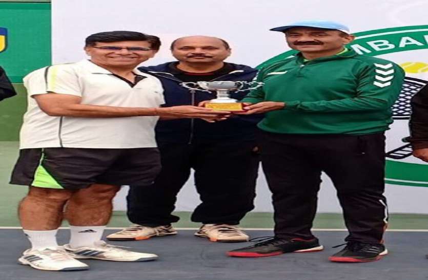 ITF Senior International Tennis Championship फाइनल में हार गए अजय उपाध्याय