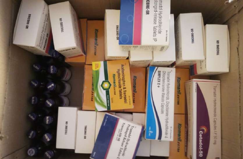 Two accused arrested for possessing drugs medicines in jaisalmer नशीली दवाइयां रखने पर दो आरोपी गिरफ्तार