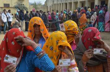 alwar panchyat election गांव की सरकार के लिए पहले चरण के मतदान हुए,देखे तस्वीरें