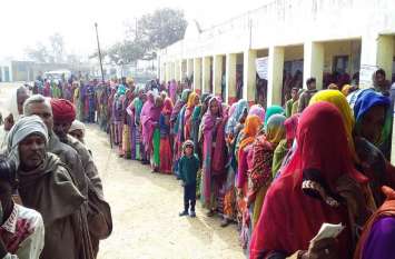 Voting of first phase completed, counting of votes started पहले चरण का मतदान सम्पन्न, मतगणना शुरू
