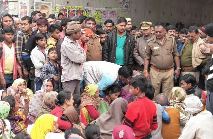 death case व्यवसायी की हत्या के विरोध में राष्ट्रीय राजमार्ग ठप