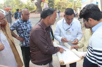 Administration's exercise started with forelane फोरलेन को लेकर प्रशासन की कवायद शुरू, की रोड की नप्ती