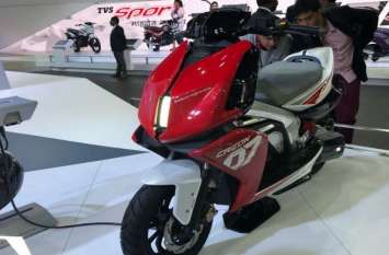 TVS Electric Scooter Spotted During Test Run टेस्टिंग के दौरान दिखा TVS का इलेक्ट्रिक स्कूटर, तमिलनाडु में किया गया स्पॉट