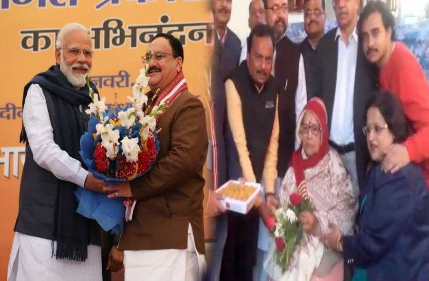 6_4.jpg जेपी नड्डा के ससुराल में बंट रहे हैं लड्डू, सास भी रही हैं सांसद, दामाद की ताजपोशी पर कही यह बात