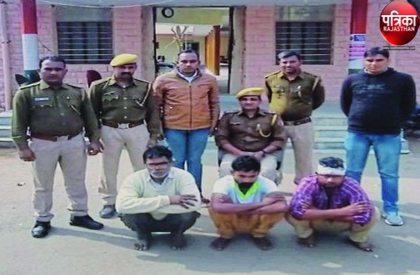 Crime News : पाली : तीन शातिर चोरों ने कबूली कई वारदातें Crime News : पाली : तीन शातिर चोरों ने कबूली कई वारदातें