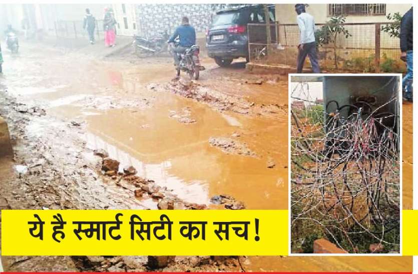 20 साल बाद भी नहीं बनी सडक़ 20 साल बाद भी नहीं बनी सडक़