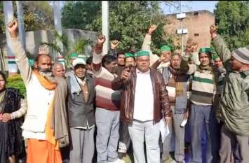 The Bharatiya Kisan Union warned of a big movement भारतीय किसान यूनियन का बड़ा बयान बोले नहीं हुआ समस्या का समाधान तो होगा बड़ा आंदोलन