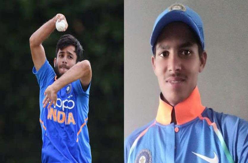 Under-19 World Cup: Ravi Bishnoi And Akash Singh Bowling Against Japan अंडर-19 विश्व कप में राजस्थान के दो गेंदबाजों ने बरपाया कहर, घातक गेंदबाजी से जापान को 41 रनों पर समेटा, ये दोनों रहे जीत के हीरो
