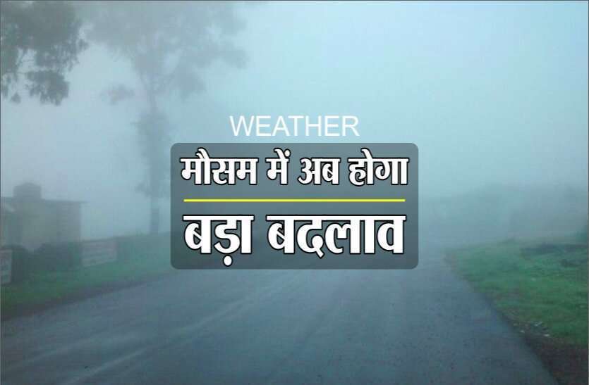 weather alert बादलों के जाते ही फिर सर्दी का सितम शुरू, एक दिन में छह डिग्री लुढक़ा पारा