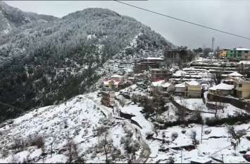 Weather Update himachal-delhi ncr पहाड़ों पर बर्फ की चादर, यातायात प्रभावित