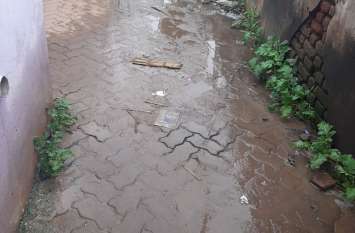 On the road, there is a lot of dirt, the residents are worried सड़क पर लग जाता है गंदगी का अंबार, मुहल्लेवासी हो रहे परेशान