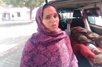 Man beaten in land dispute जमीनी विवाद में युवक पर हमला, पीड़ित ने जाति विशेष पर लगाए गंभीर आरोप