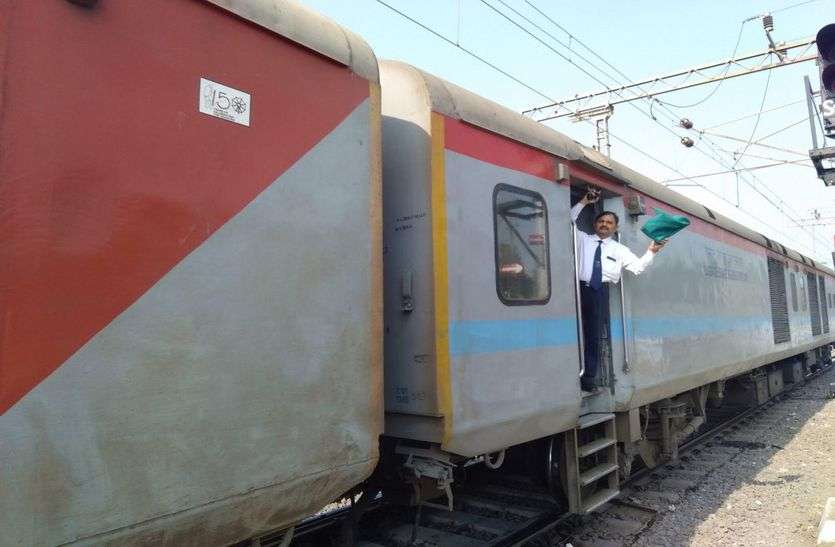 RDSO speed test VIDEO आरडीएसओ का गति परीक्षण : मात्र 2.47 घंटे में कोटा से रतलाम आई ट्रेन