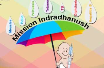 Mission Indradhanush second phase in Barabanki मिशन इंद्रधनुष का दूसरा चरण, बाराबंकी जिले ने हासिल किया शत-प्रतिशत लक्ष्य